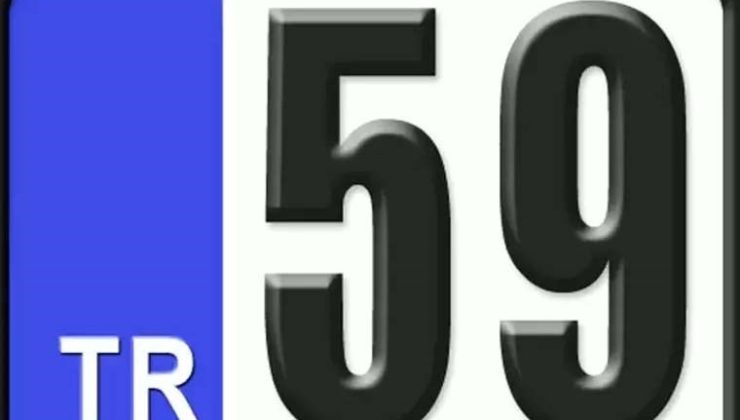 59 nerenin plakası? 59 plaka kodu hangi şehre ait?