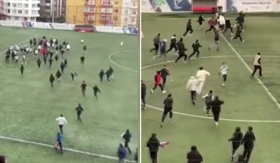 Güngören’de taraflar sahaya girdi: 13 yaşındaki çocuklar darbedildi