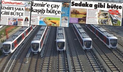 İzmir’e oyuncak tren parası