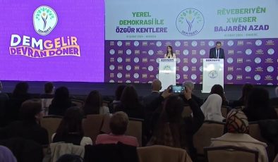 DEM Parti yerel seçim bildirgesini açıkladı
