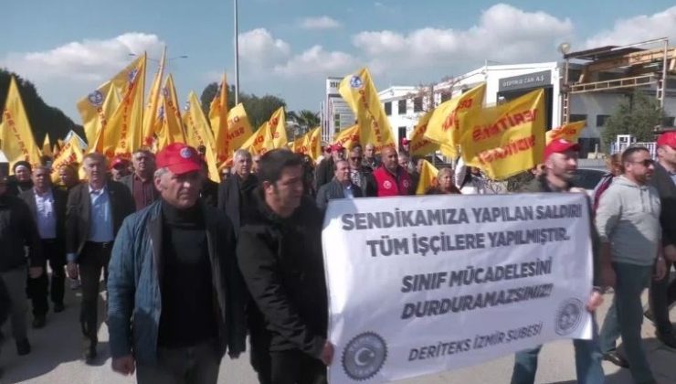 DERİTEKS Genel Başkanı Alagöz’ün uğradığı silahlı saldırıya tepki