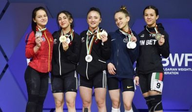 Milli sporcular halterde Avrupa Şampiyonu! 3 altın 2 gümüş…