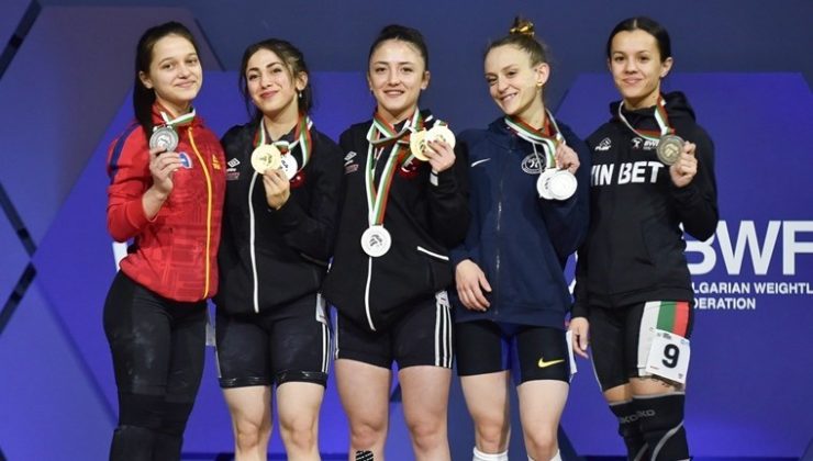 Milli sporcular halterde Avrupa Şampiyonu! 3 altın 2 gümüş…