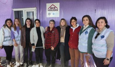 Mor Yerleşke deprem mağduru kadınlara umut olsa da: Eski hayatlar bir hayal!