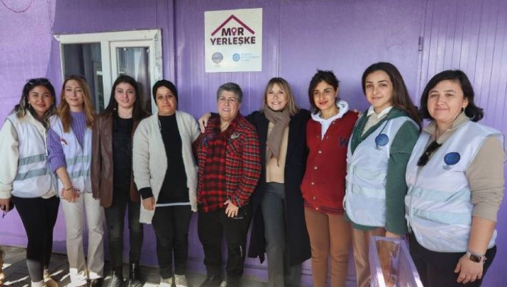 Mor Yerleşke deprem mağduru kadınlara umut olsa da: Eski hayatlar bir hayal!
