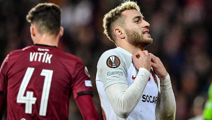 Çekya’da kara gece! Galatasaray Avrupa’ya veda etti!