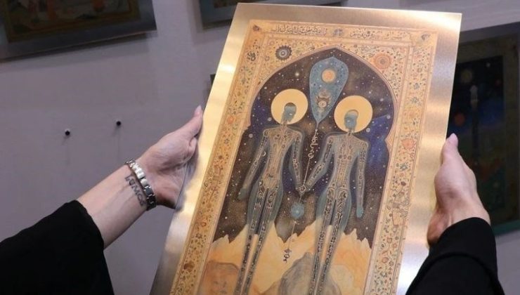 Arjantinli sanatçı minyatür ile yapay zekayı bir araya getirdi