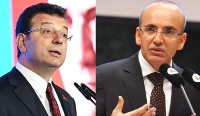 İmamoğlu’ndan Mehmet Şimşek’e çağrı: ‘İtibarını acemi bir adaya ezdirme’