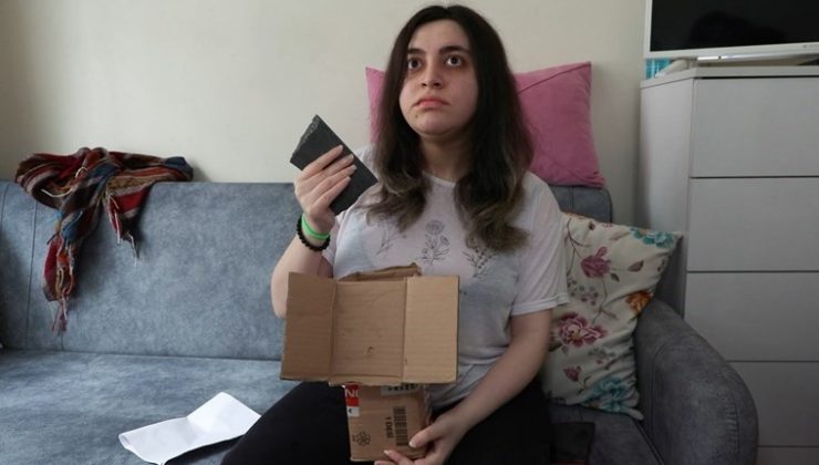 Sipariş ettiği tablet yerine taş geldi: Hayatının şokunu yaşadı!