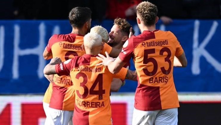 7 gollü düelloda kazanan Galatasaray: Kasımpaşa 3-4 Galatasaray