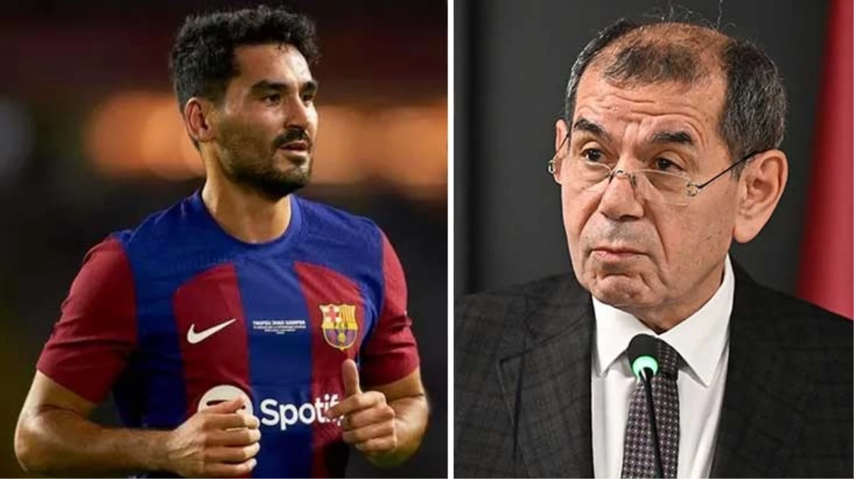 Galatasaray’a gelecek mi? Dursun Özbek’ten İlkay Gündoğan transferi için açıklama var