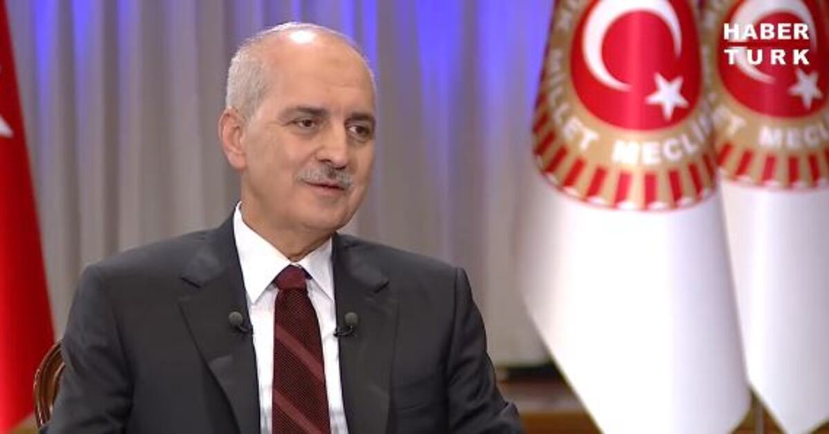 TBMM Başkanı Kurtulmuş’tan  Habertürk TV’ye özel açıklamalar