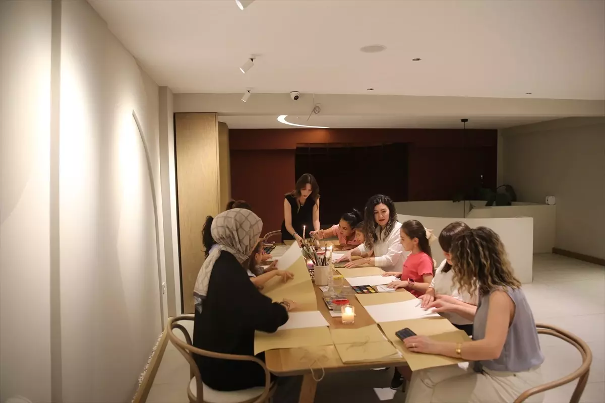 Elif Dülek’ten Ekran Bağımlılığına Karşı Resim Etkinliği