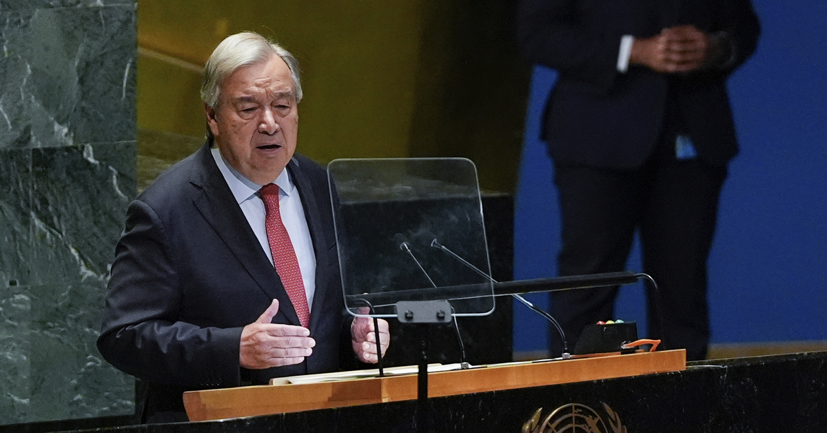 İsrail BM Genel Sekreteri Guterres’i “istenmeyen adam” ilan etti