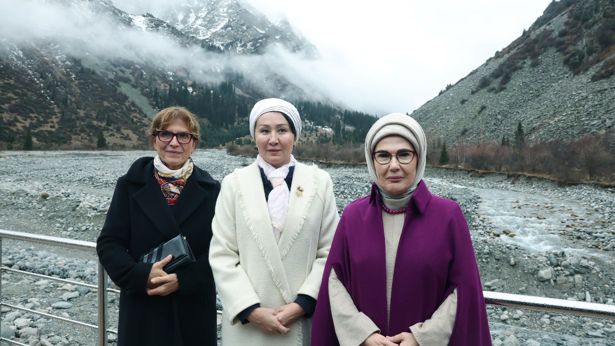 Emine Erdoğan Ala Arça Milli Parkı’nı ziyaret etti