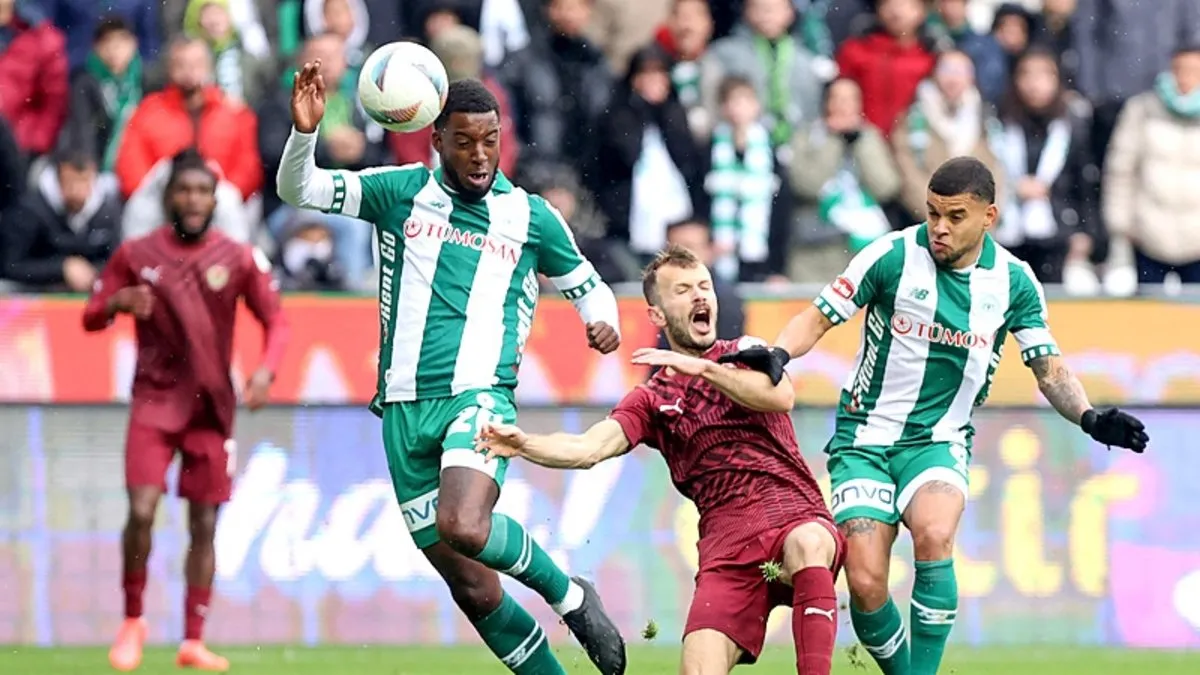 Maç sonucu: Konyaspor 1 – 1 Hatayspor | Aboubakar son dakikada sahne aldı…